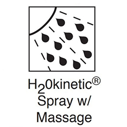 Brizo-H2OKinetic  Spray with Massage