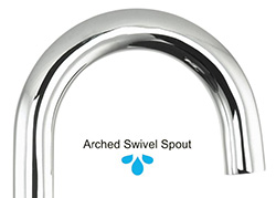 Arched Swivel Spout