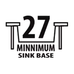 27 Minimum Sink Base