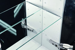 Sidler - 5 Adjustable Glass Shelves