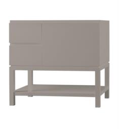 Ronbow 036036-E01 Chloe Contempo 36" Freestanding Single Bathroom Vanity Base Cabinet in Blush Taupe
