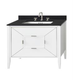 Ronbow 054036-W01 Amora 36" Freestanding Single Bathroom Vanity Base Cabinet in Oak White
