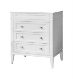 Ronbow 059430-W01 Laurel 30" Freestanding Single Bathroom Vanity Base Cabinet in White