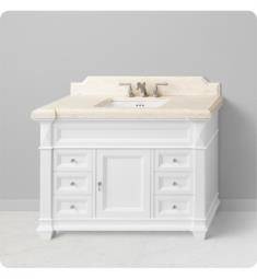 Ronbow 062848-W01 Torino 48" Freestanding Single Bathroom Vanity Base Cabinet in White