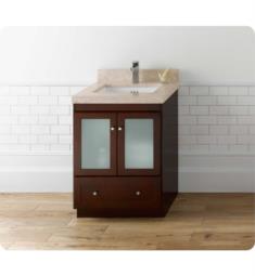 Ronbow 080830-H01 Shaker 30 1/8" Freestanding Single Bathroom Vanity Base Cabinet in Dark Cherry
