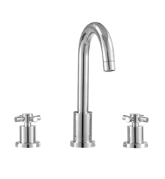 Avanity FWS17201 Messina 7 5/8" Double Cross Handle Widespread Bathroom Sink Faucet