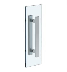 Watermark GB3-DDP Rectangular 16" - 28" Glass Mounted Back to Back Double Shower Door Handle Pull