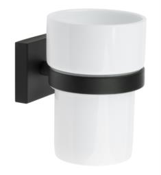 Smedbo RB343P House 3" Wall Mount Tumbler and Holder in Matte Black