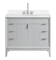 Avanity EMMA-VS43-DG Emma 43" Freestanding Single Bathroom Vanity with Sink in Dove Gray