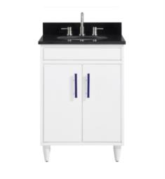 Avanity LAYLA-VS25-WT Layla 25" Freestanding Single Bathroom Vanity with Sink in White