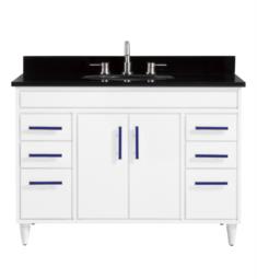 Avanity LAYLA-VS49-WT Layla 49" Freestanding Single Bathroom Vanity with Sink in White