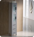 Fresca FST6260GR Torino Grey Tall Bathroom Linen Side Cabinet