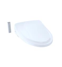 TOTO SW3044T40#01 15 1/8" S500E Classic Elongated Washlet with ewater+ and Concealed Connection in Cotton White
