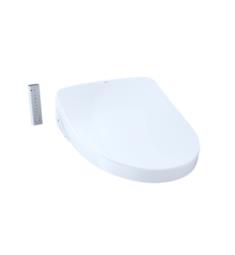 TOTO SW3056T40#01 15 1/8" S550E Contemporary Elongated Washlet with ewater+ and Concealed Connection in Cotton White
