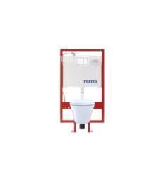 TOTO CWT437237MFG-3#01 MH 20 7/8" Wall-Hung One-Piece D-Shape Toilet with 1.28 GPF & 0.9 GPF Dual Flush in Cotton