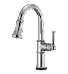 Brizo 64925LF Artesso 14" Single Handle Deck Mounted Pull-Down Prep Kitchen Faucet with SmartTouch Technology
