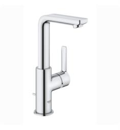Grohe 23825 Lineare 10" L-Size One Hole Bathroom Sink Faucet with Lever Handle