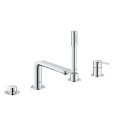 Grohe 19577 Lineare 8 3/8" Four Hole Deck Mounted Roman Tub Faucet with Handshower
