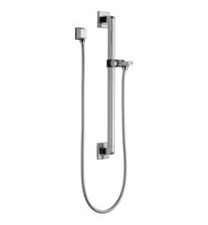 Delta 51500 Universal Showering 27 1/8" Wall Mount Adjustable Slidebar with Elbow and Hose