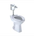 TOTO CT705ULN#01 Commercial Flushometer Floor Mounted Ultra High Efficiency Elongated Toilet with ADA Compliant - DISCONTINUED