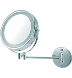 ICO V9053 8.5" Double Sided Lighted Wall-Mounted Mirror - Chrome