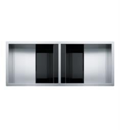 Franke CLV120-33 Crystal 32 1/2" Double Bowl Undermount Stainless Steel Kitchen Sink
