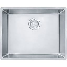 Franke CUX11023 Cube 24 5/8" Single Bowl Undermount Stainless Steel Kitchen Sink