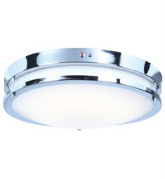 Access Lighting 20466LEDEM-ACR Solero 1 Light 18" Flush Mount LED Ceiling Light with Acrylic Glass Shade