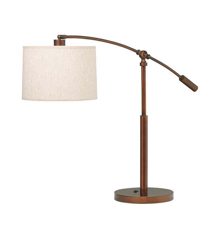Light Table Lamp In Burnish Copper Bronze, Kichler Lighting Table Lamps