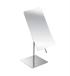 Afina MT-205 5 1/4" Freestanding Single Sided Magnifying Table Makeup Mirror in Polished Chrome