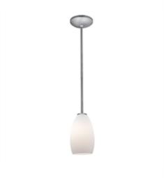Access Lighting 28012-3R Champagne 1 Light 5" Ceiling Mount Replaceable LED Pendant