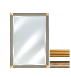 Afina FM1622ROM Signature 25 3/4" Rectangular Roman Framed Wall Mount Bathroom Mirror