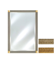 Afina FM1622REG Signature 28 1/4" Rectangular Regal Framed Wall Mount Bathroom Mirror