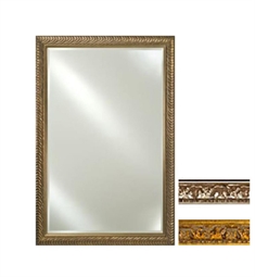 Afina FM2026VAL Signature 29" Rectangular Valencia Framed Wall Mount Bathroom Mirror