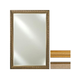 Afina FM2026ROM Signature 29 3/4" Rectangular Roman Framed Wall Mount Bathroom Mirror