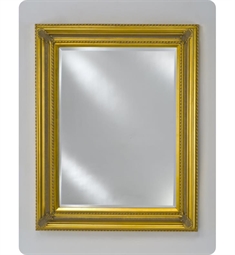 Afina EC15-5140 Estate 40" Rectangular Baroque Framed Wall Mount Bathroom Mirror