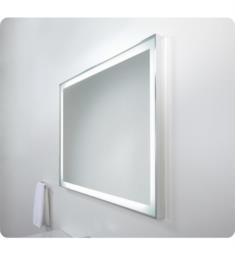 Afina IL-2430-T Illume 30" Rectangular Framed Wall Mount LED Backlit Bathroom Mirror with Polished Trim