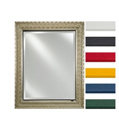Afina SD2430RCOL Signature 29" Recessed Colorgrain Framed Mirror Medicine Cabinet with Single Door