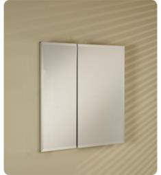 Afina DD3121RBRD Broadway 21" Recessed Frameless Mirror Medicine Cabinet with Double Door