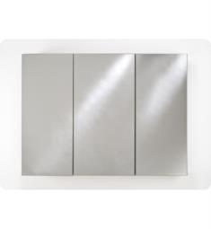 Afina TD3630RBRD Broadway 30" Recessed Frameless Mirror Medicine Cabinet with Triple Door
