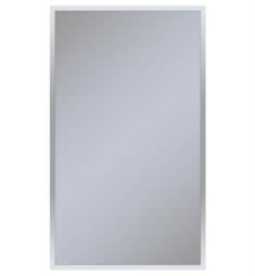 Robern PC2440D4T Profiles 23 1/4" Single Door Framed Rectangular Medicine Cabinet with 4 Adjustable Glass Shelves