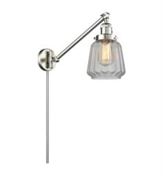 Innovations Lighting 237-G142 Chatham 8" One Light Up/Down Clear Glass Wall Sconce with Incandescent Bulb Option