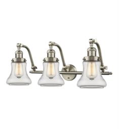Innovations Lighting 515-3W-G192 Bellmont 28" Three Light Wall Mount Clear Glass Vanity Light with LED or Incandescent Bulb Option