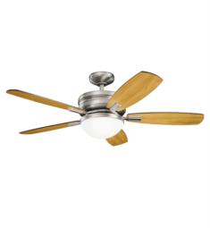 Kichler 300238 Carlson 5 Blades 52" Indoor Ceiling Fan with LED Light and 3 Speed Wall Control Ltd Function