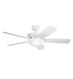 Kichler 300251 Skye 5 Blades 54" Indoor Ceiling Fan with LED Light and 3 Speed Wall Control Full Function
