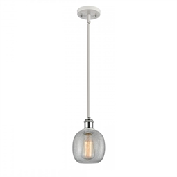 Innovations Lighting 516-1S-G105 Disc 6" One Light Mini Pendant with LED or Incandescent Bulb Option