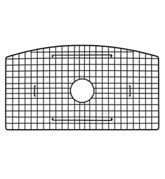Native Trails GR2715 28" Stainless Steel D-Shaped Bottom Grid for Single Bowl Kitchen Sink