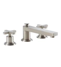 California Faucets TO-4508X Rincon Bay 3 3/8" Widespread/Deck Mounted Roman Tub Faucet with Metal Cross Handles