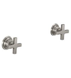 California Faucets TO-4506XL Rincon Bay 8" Two Cross Handle Round Base Tub and Shower Trim