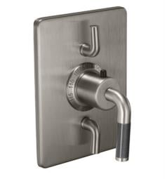 California Faucets TO-THC2L-30 Descanso StyleTherm 5 7/8" Wall Mount Single Lever Handle Trim with Dual Volume Control